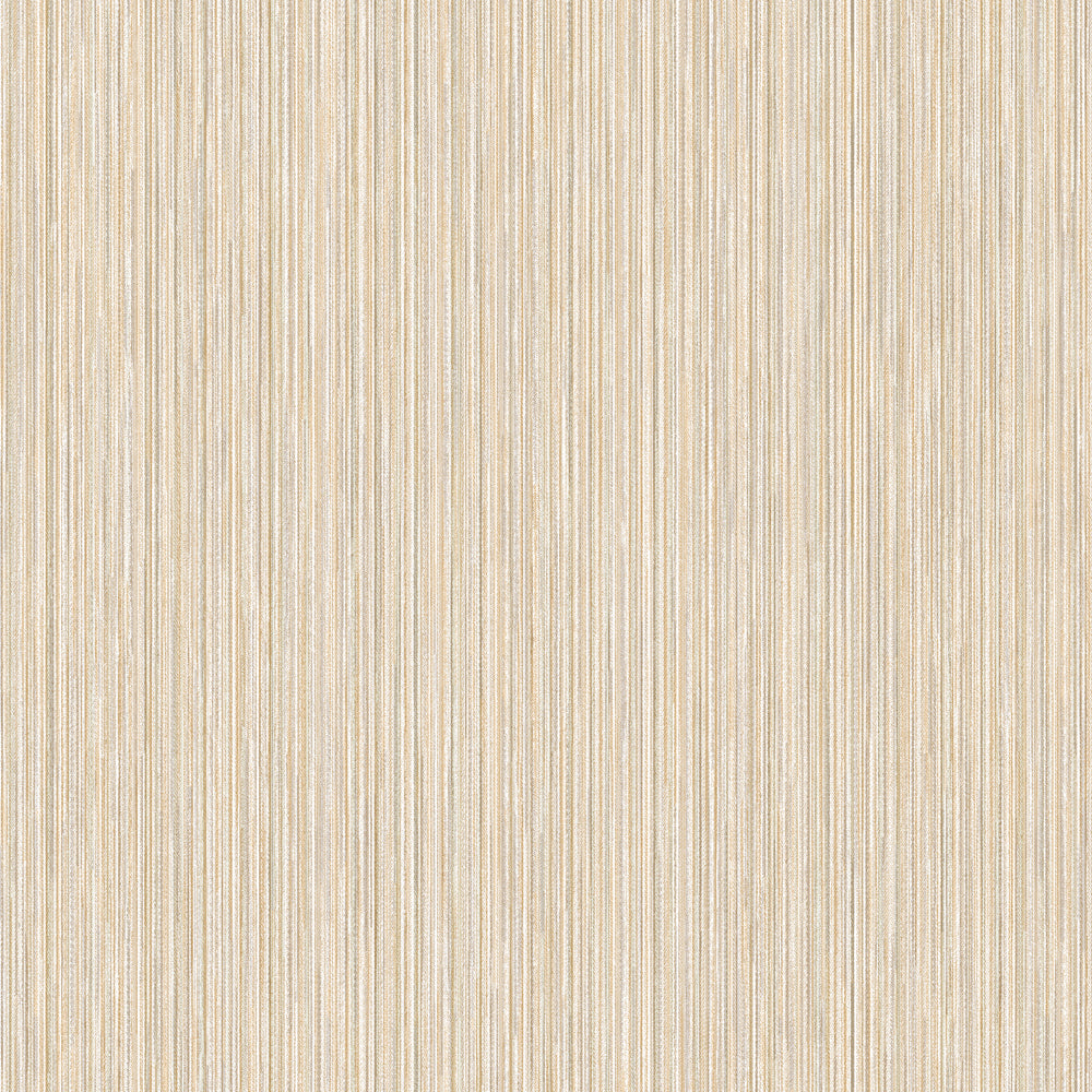 Kremowa tapeta winylowa w pionowe linie nowoczesna elegancka