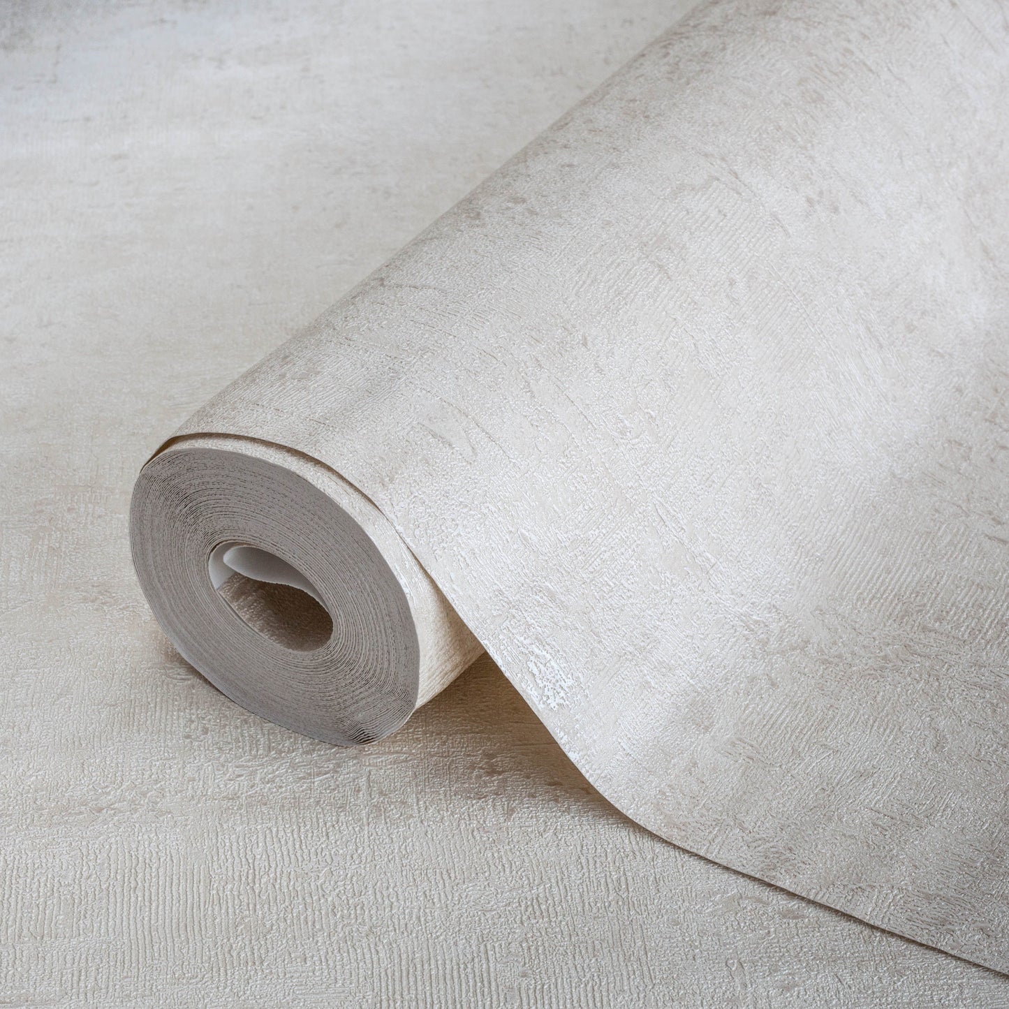 Tapeta strukturalna kremowa – elegancka, minimalistyczna tapeta winylowa