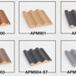 Panele MDF wzór FALA (nowość!) | 280 cm x 12 cm | 6 kolorów | lamele MDF